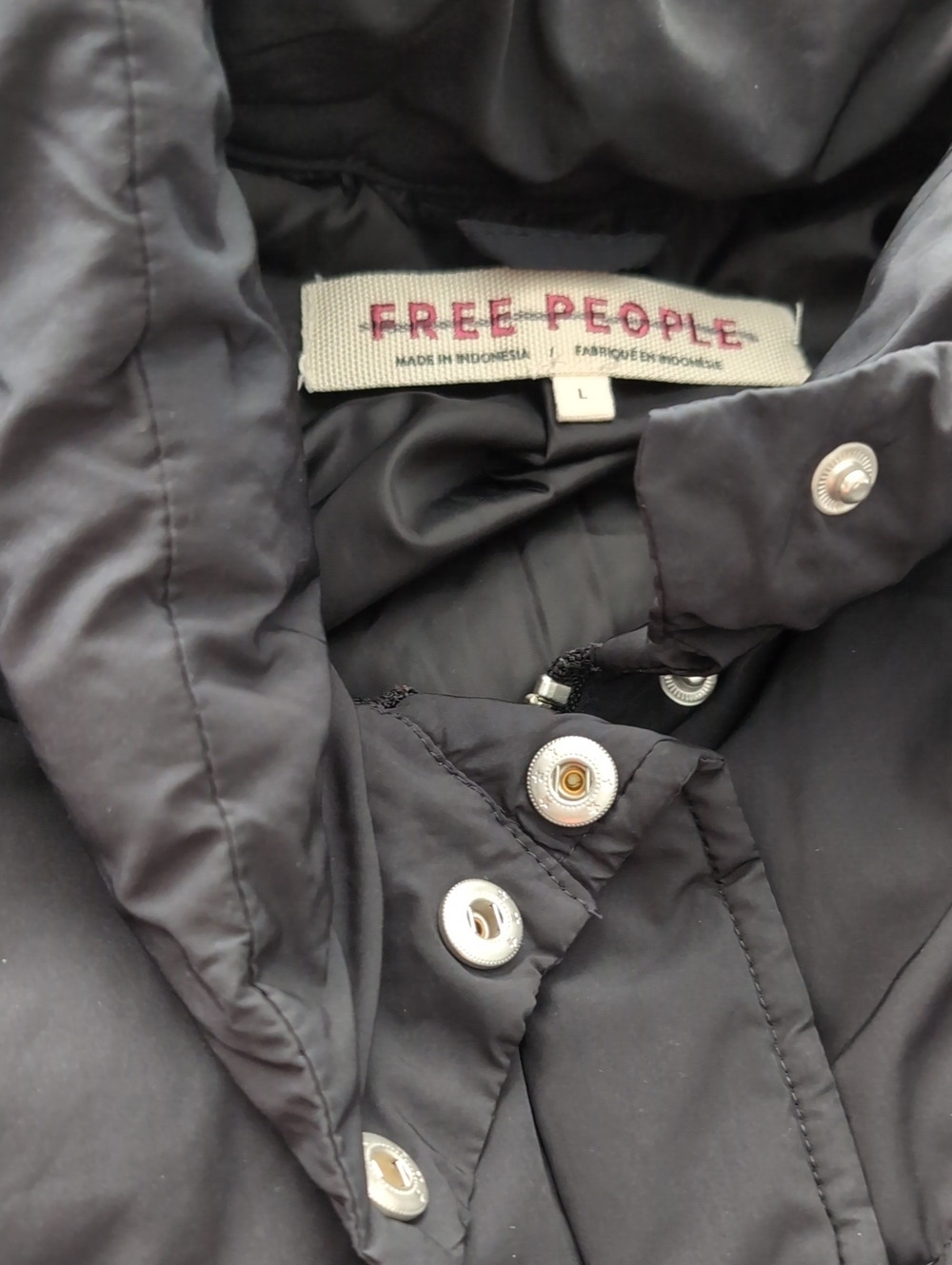 Free People Dreamers Puffa Vest- L - Picture 5 of 5